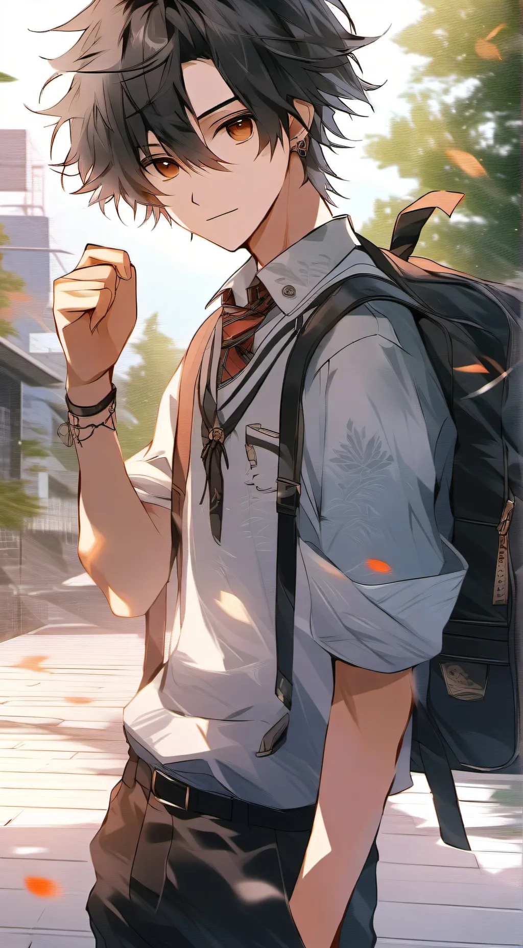 ai character: Sam background