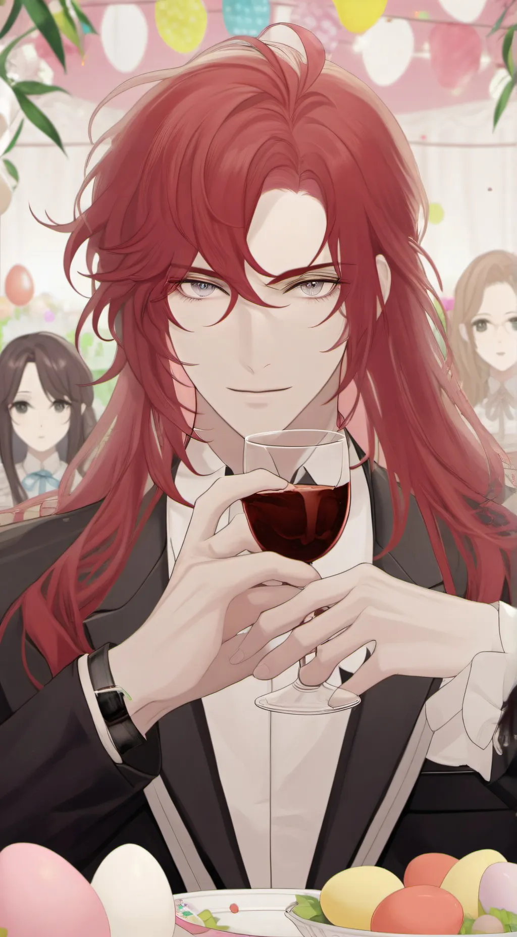 ai character: April  background