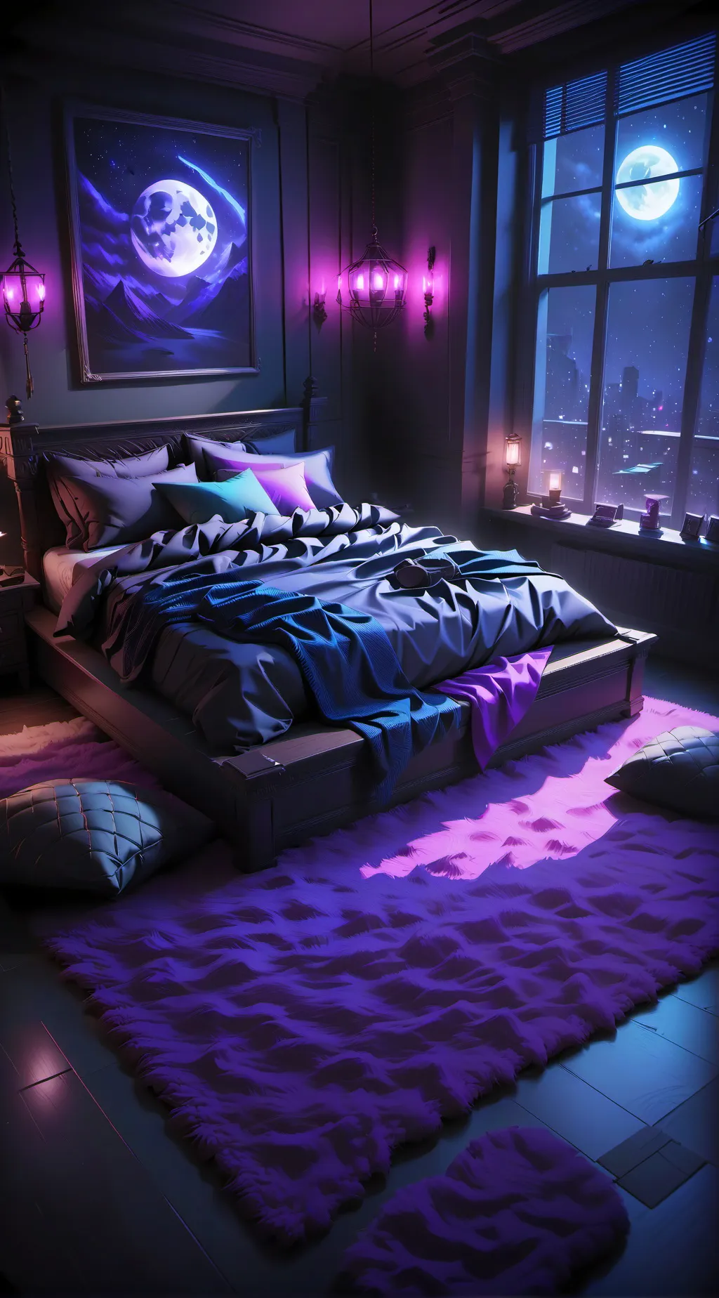 ai character: Your safety place  background