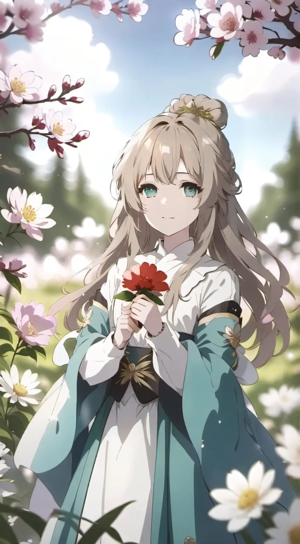 ai character: Adriana  background