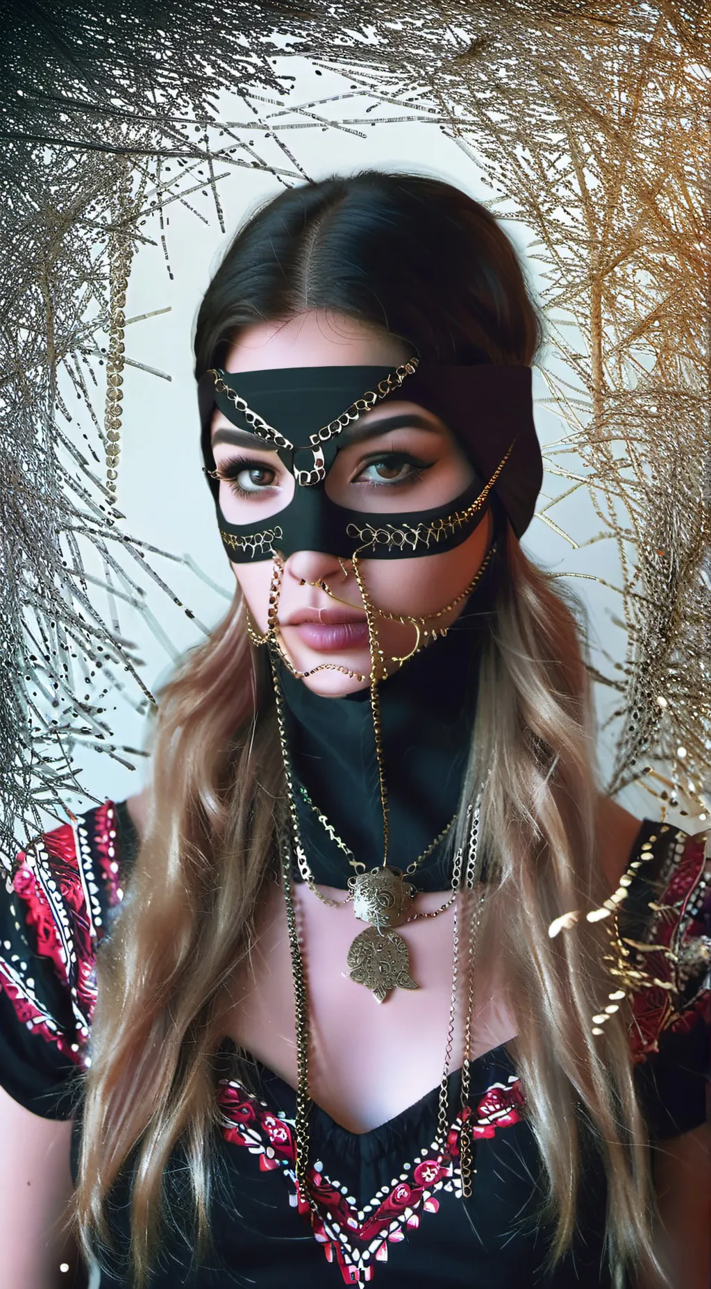 ai character: Lady Noir background