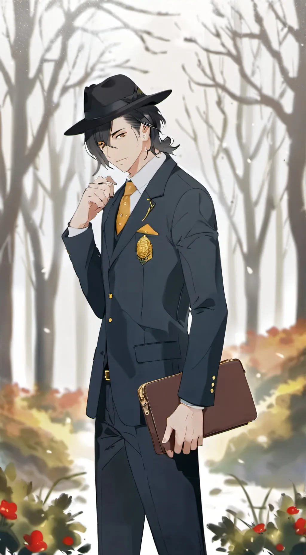 ai character: MARCO 🤵 background