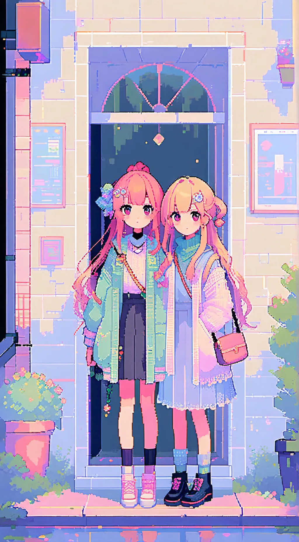 ai character: MHA siblings!! background