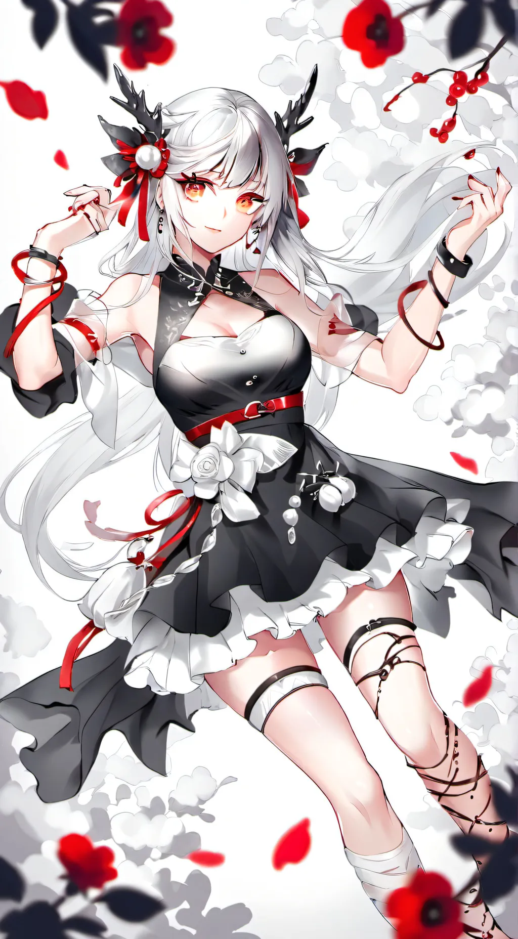 ai character: Bakugo x t/n background