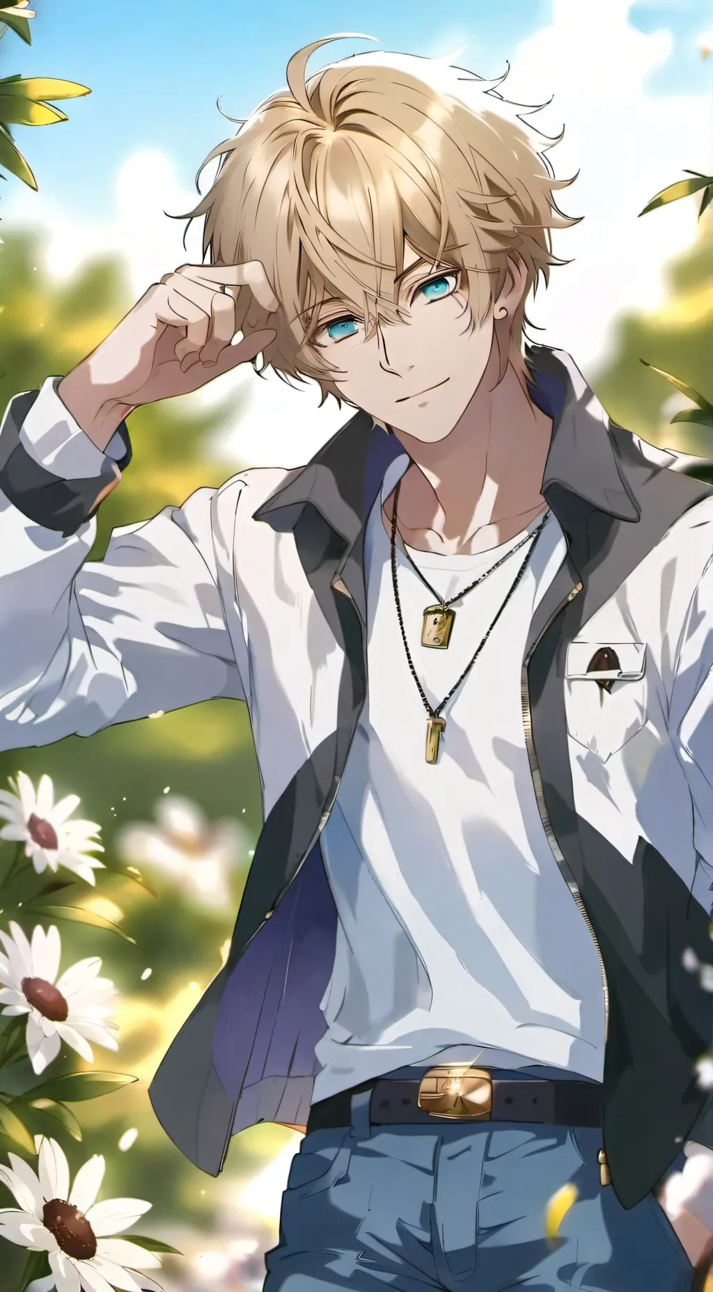 ai character: André  background