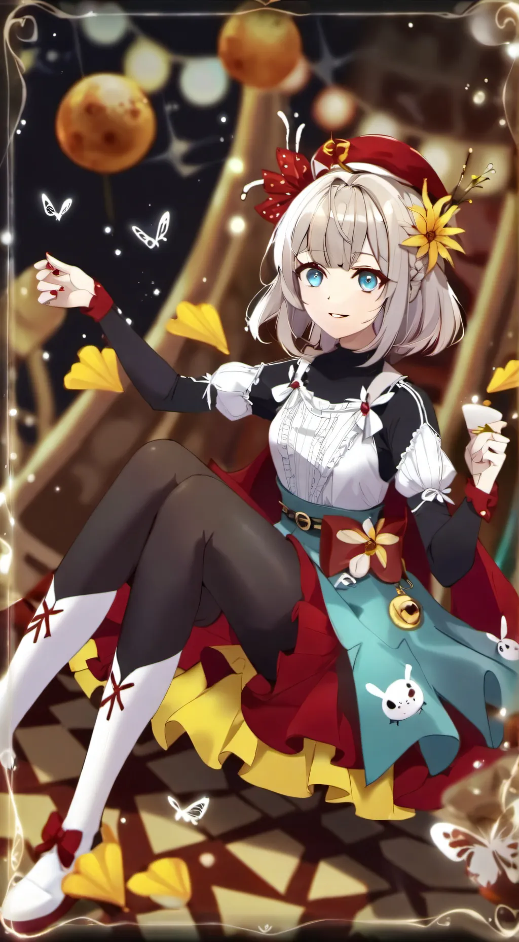 ai character: andre  background