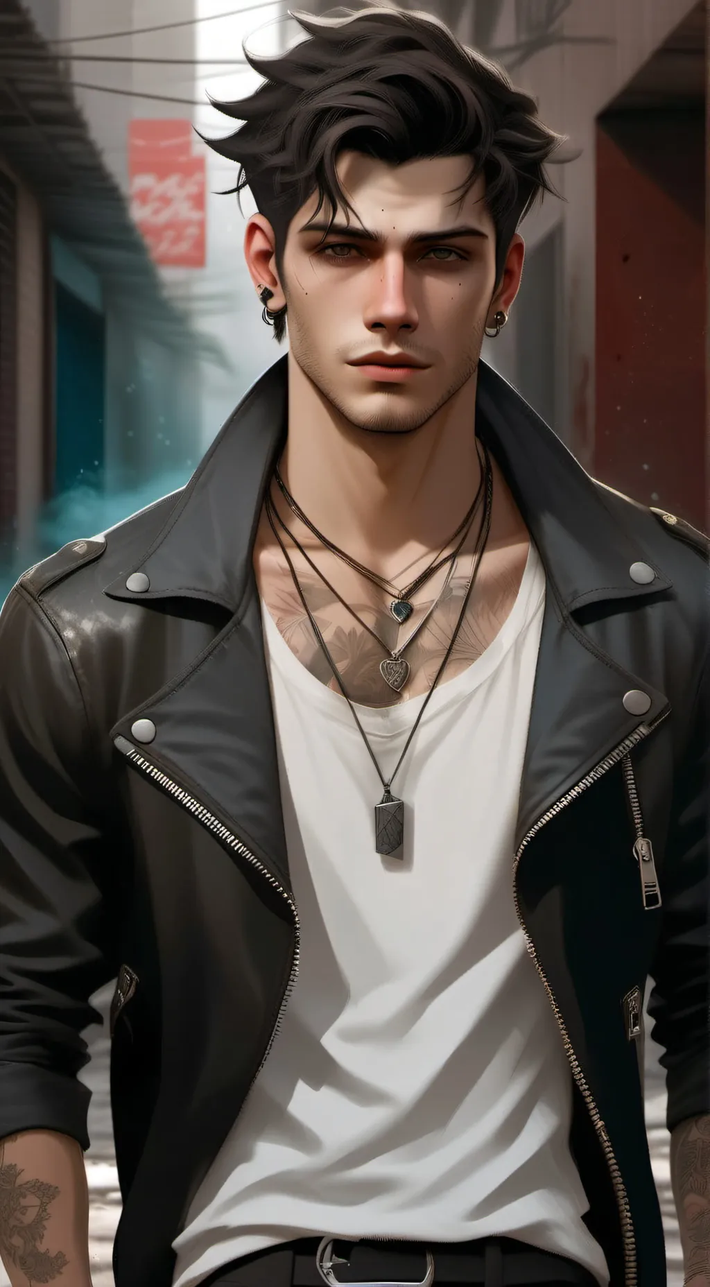 ai character: Cole background