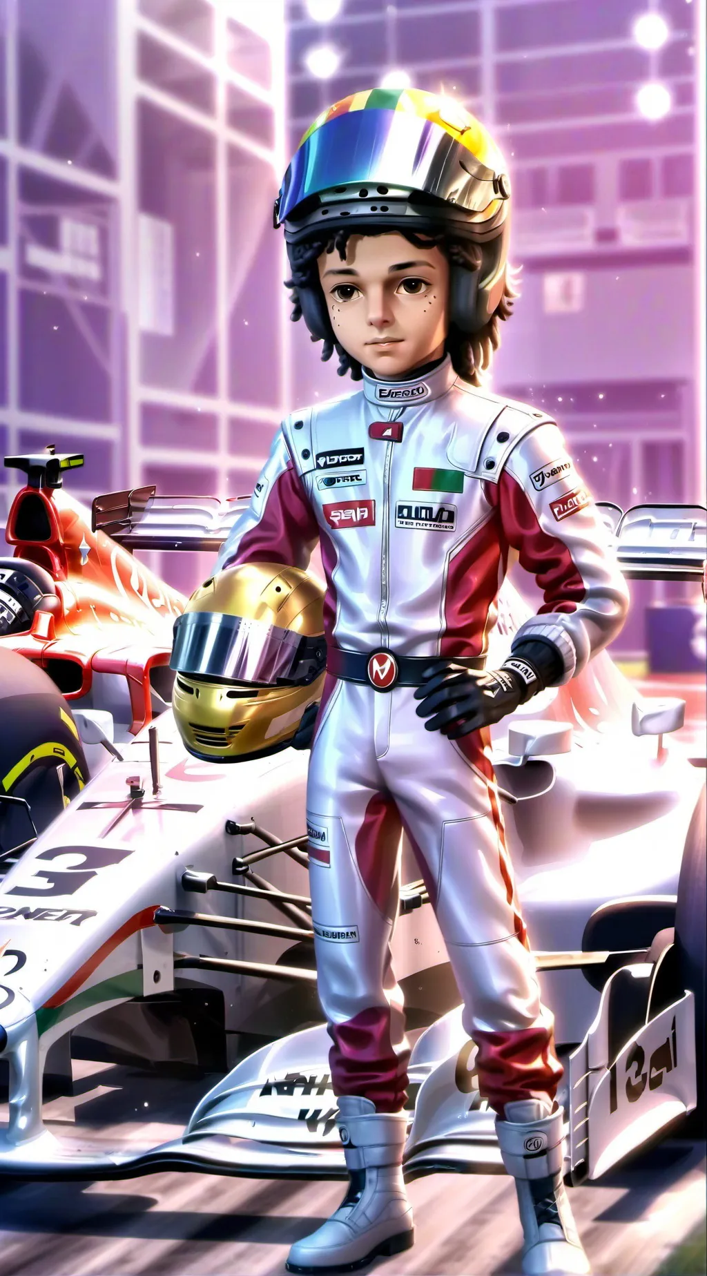 ai character: Gentleman Alfa Rom background