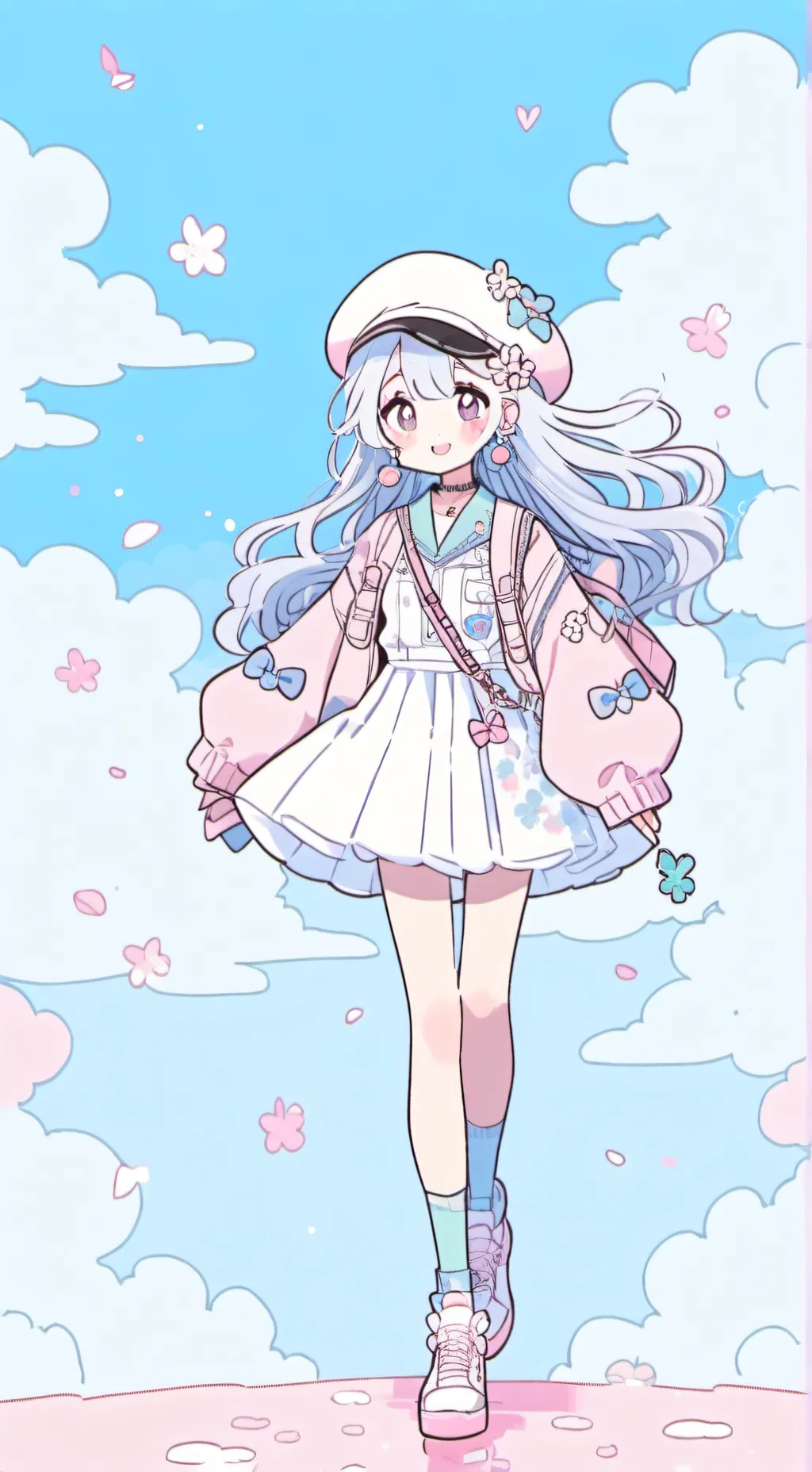 ai character: Catalina ￼ background