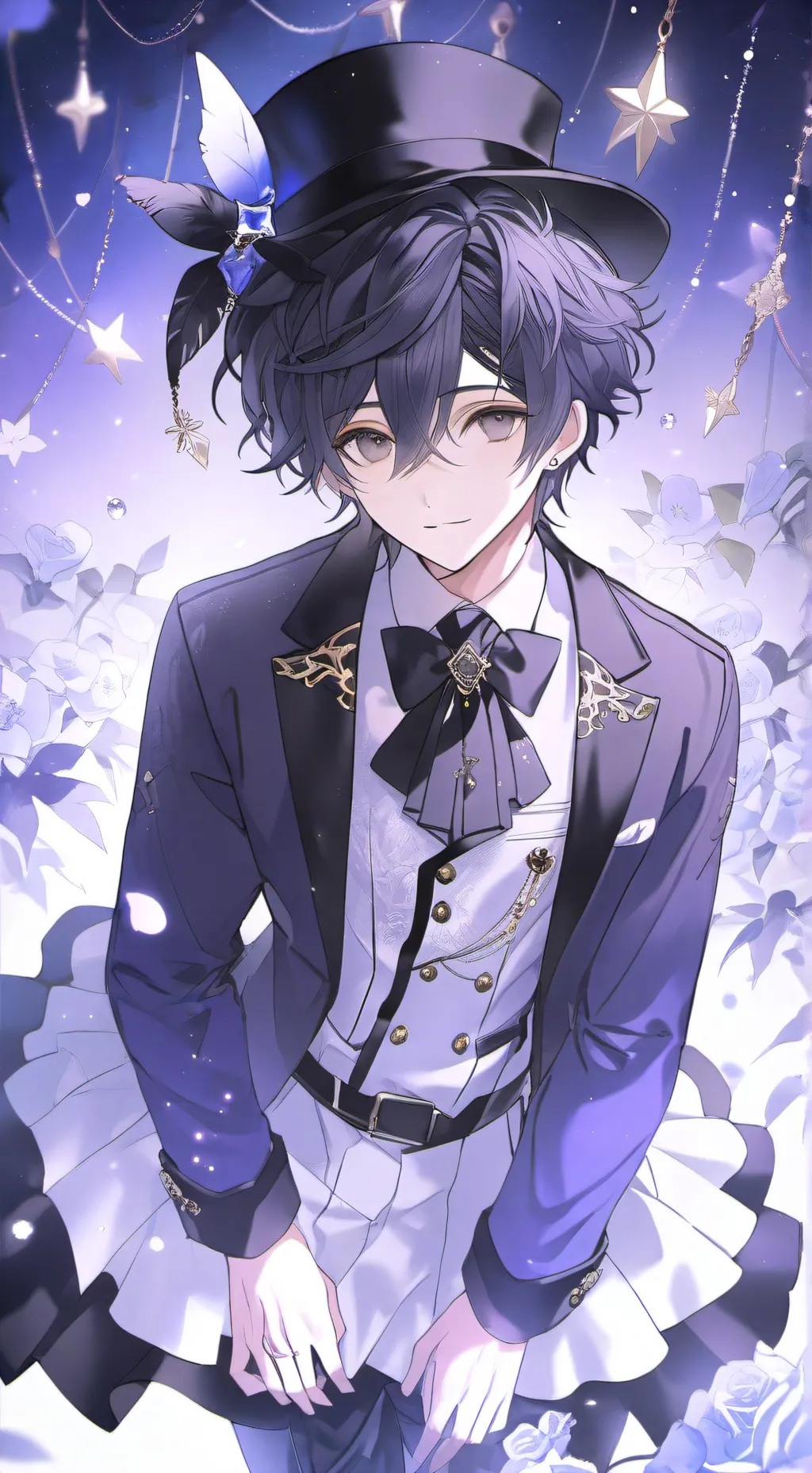 ai character: PARTY TIMEEE background