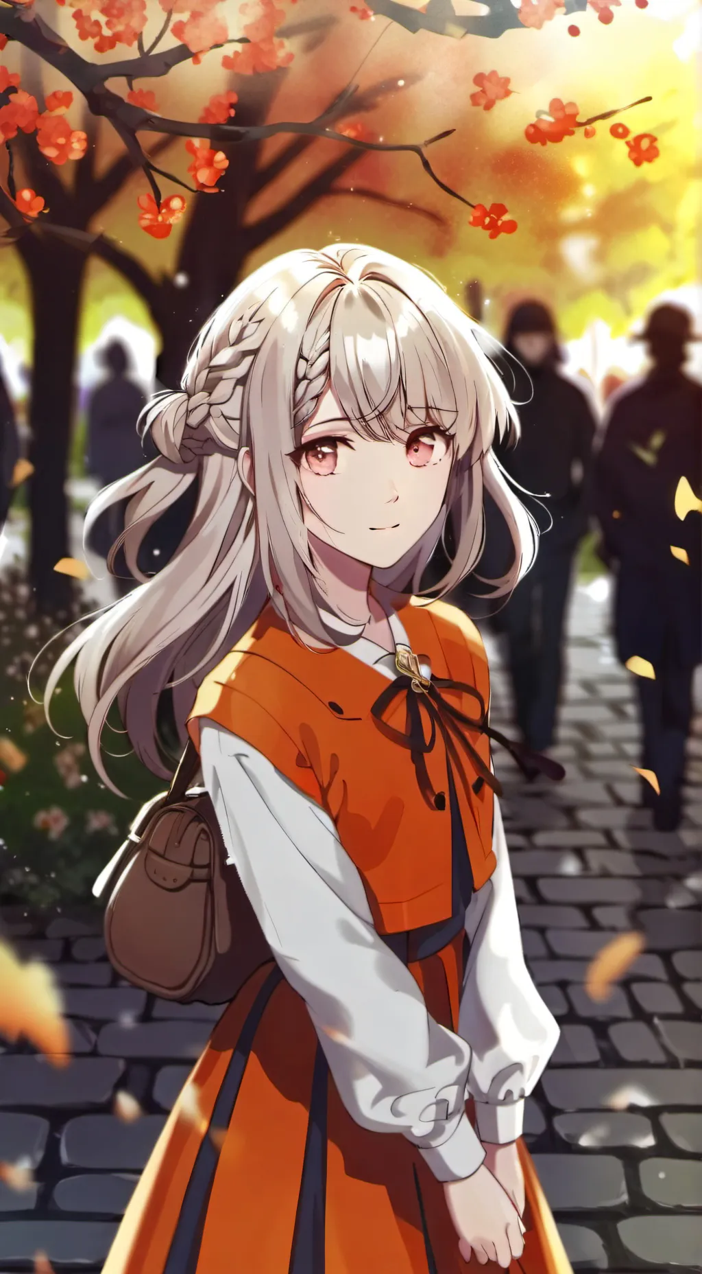 ai character: ирис background