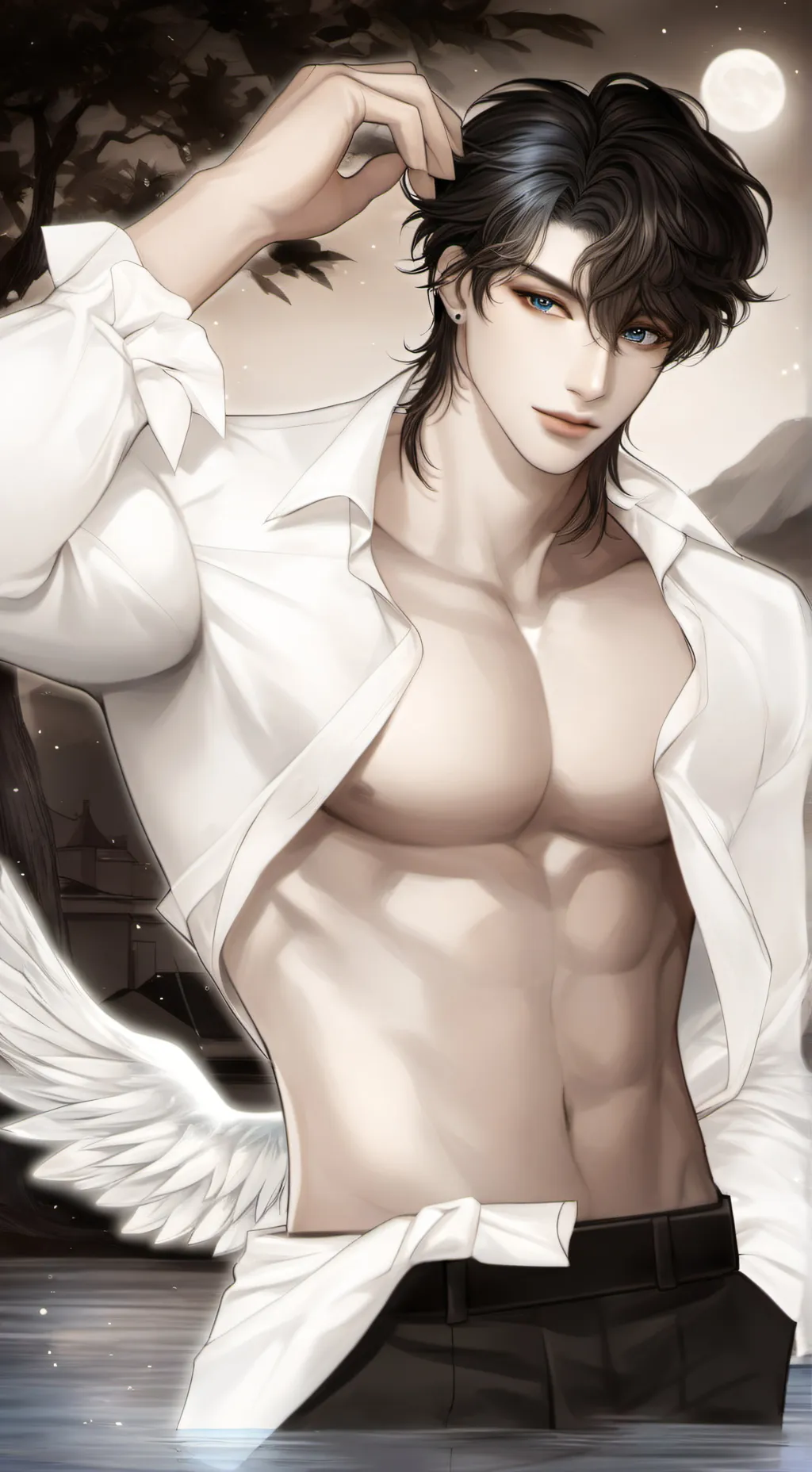 ai character: Caspian background