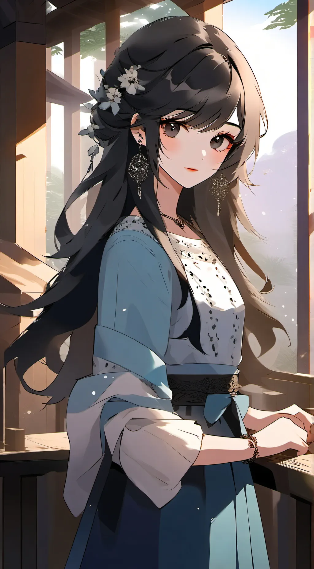 ai character:   sammy background