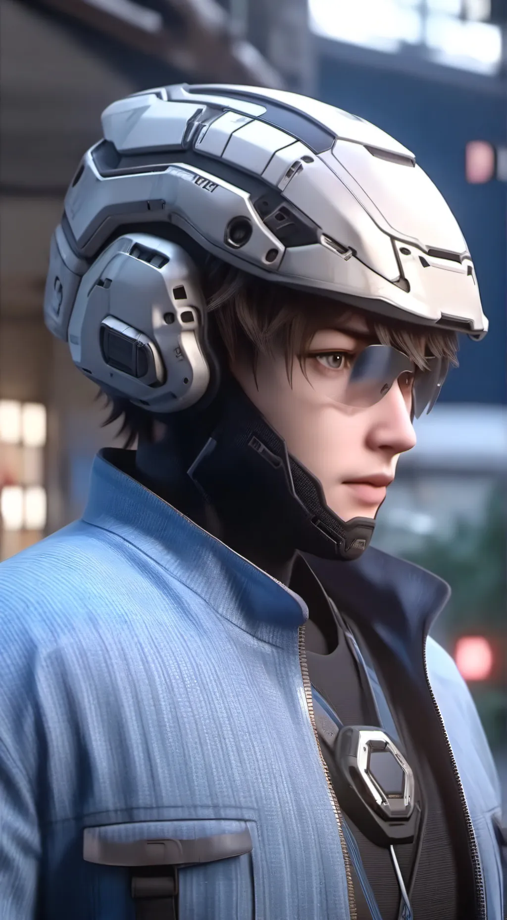 ai character: I'm cooked background