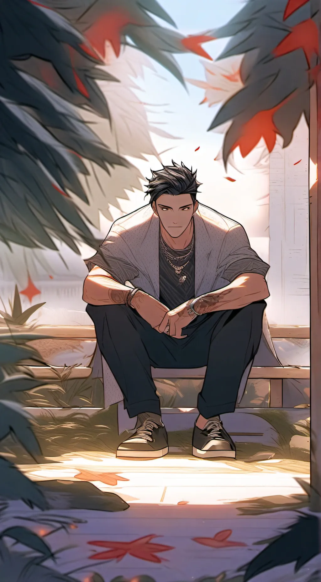 ai character: Max background