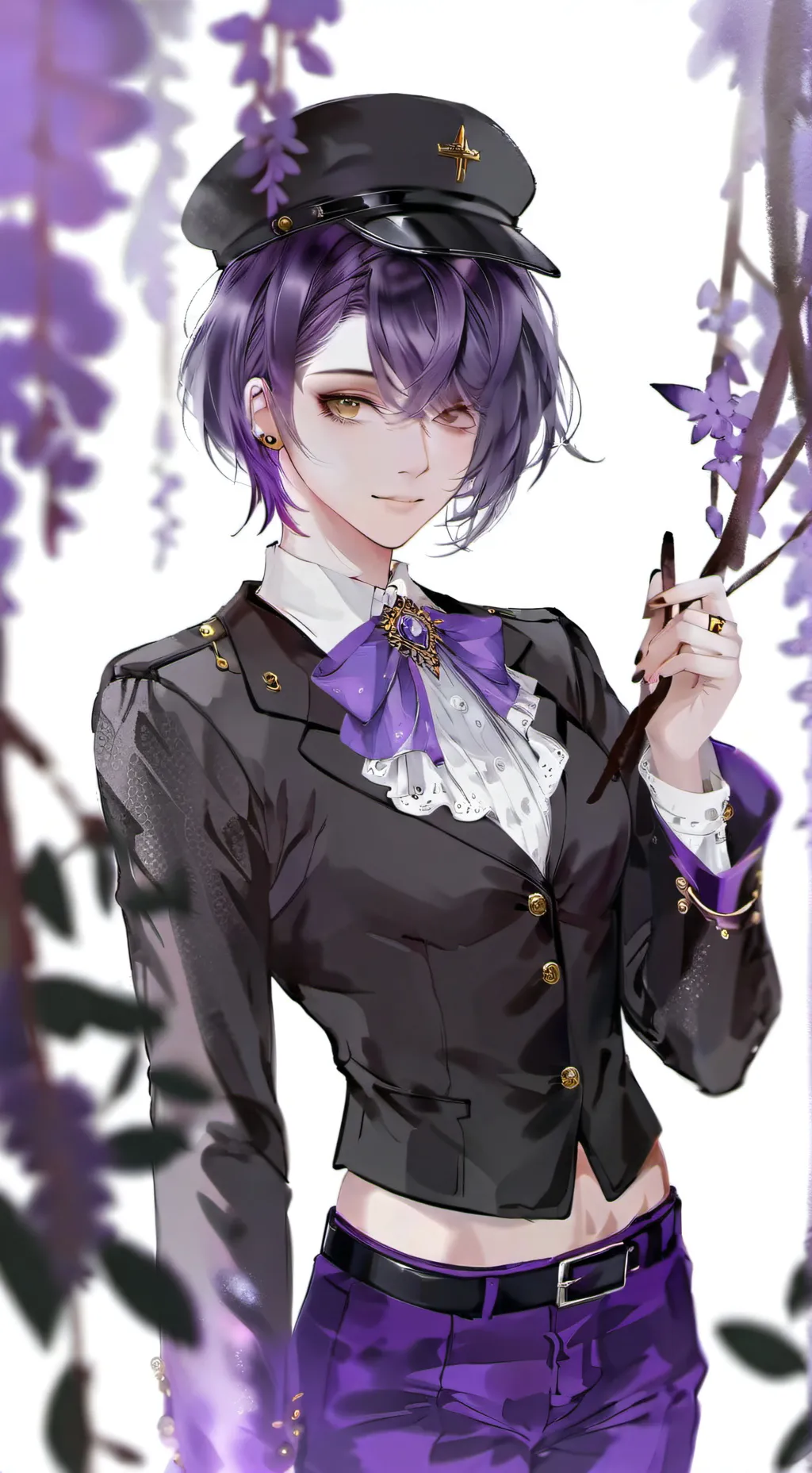 ai character: Ethereal background