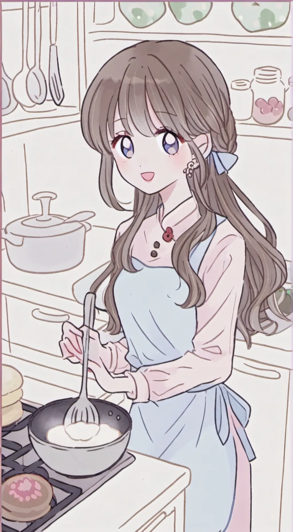 ai character: Recipe background