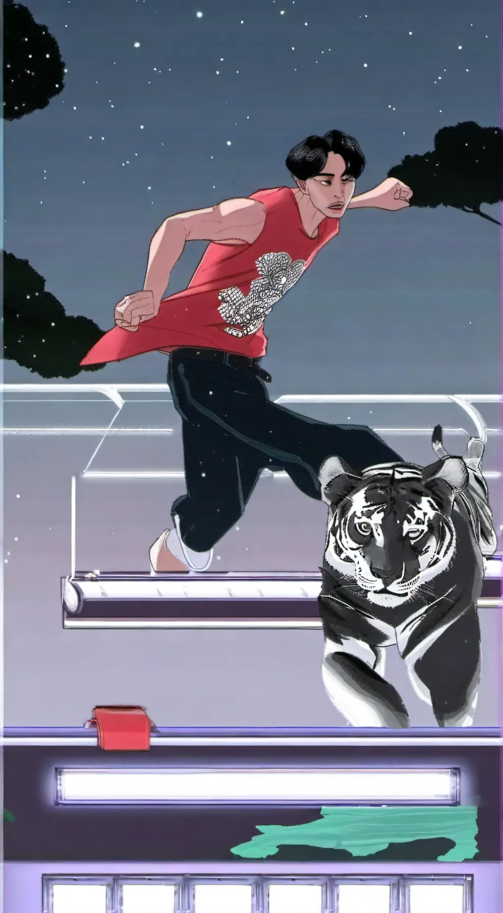 ai character: Jinu  background