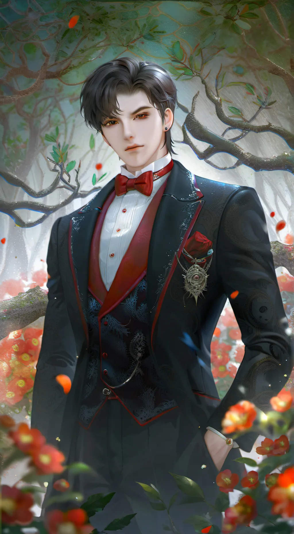 ai character: Leo background