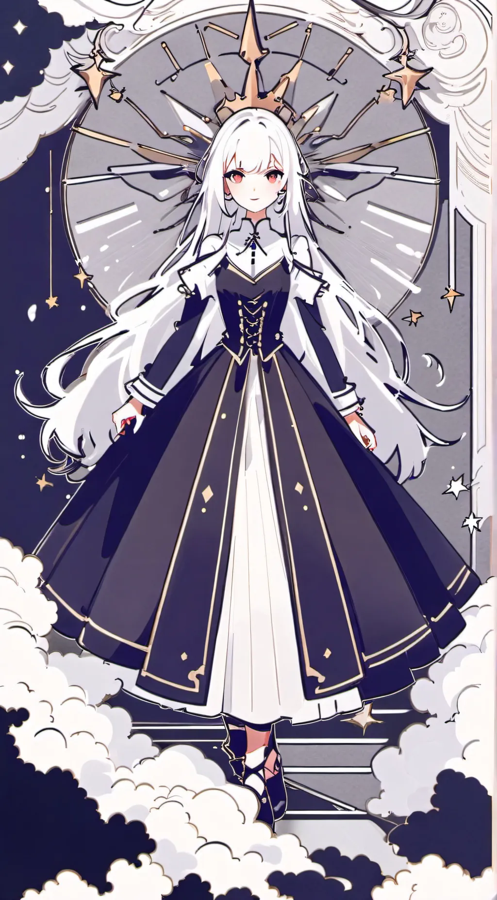 ai character: wenda × y/m background