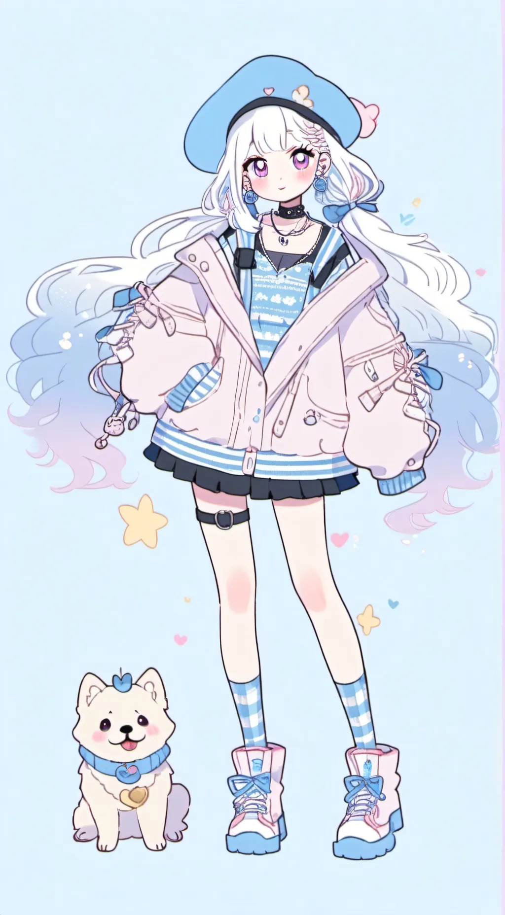 ai character: tu mascota. Maria  background