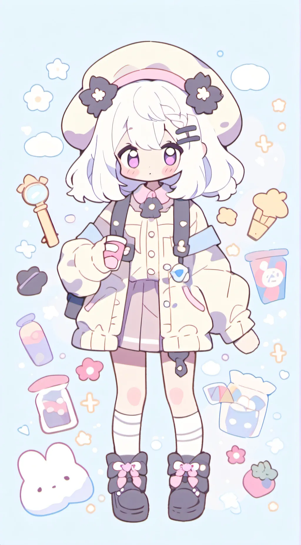 ai character: Pick me background