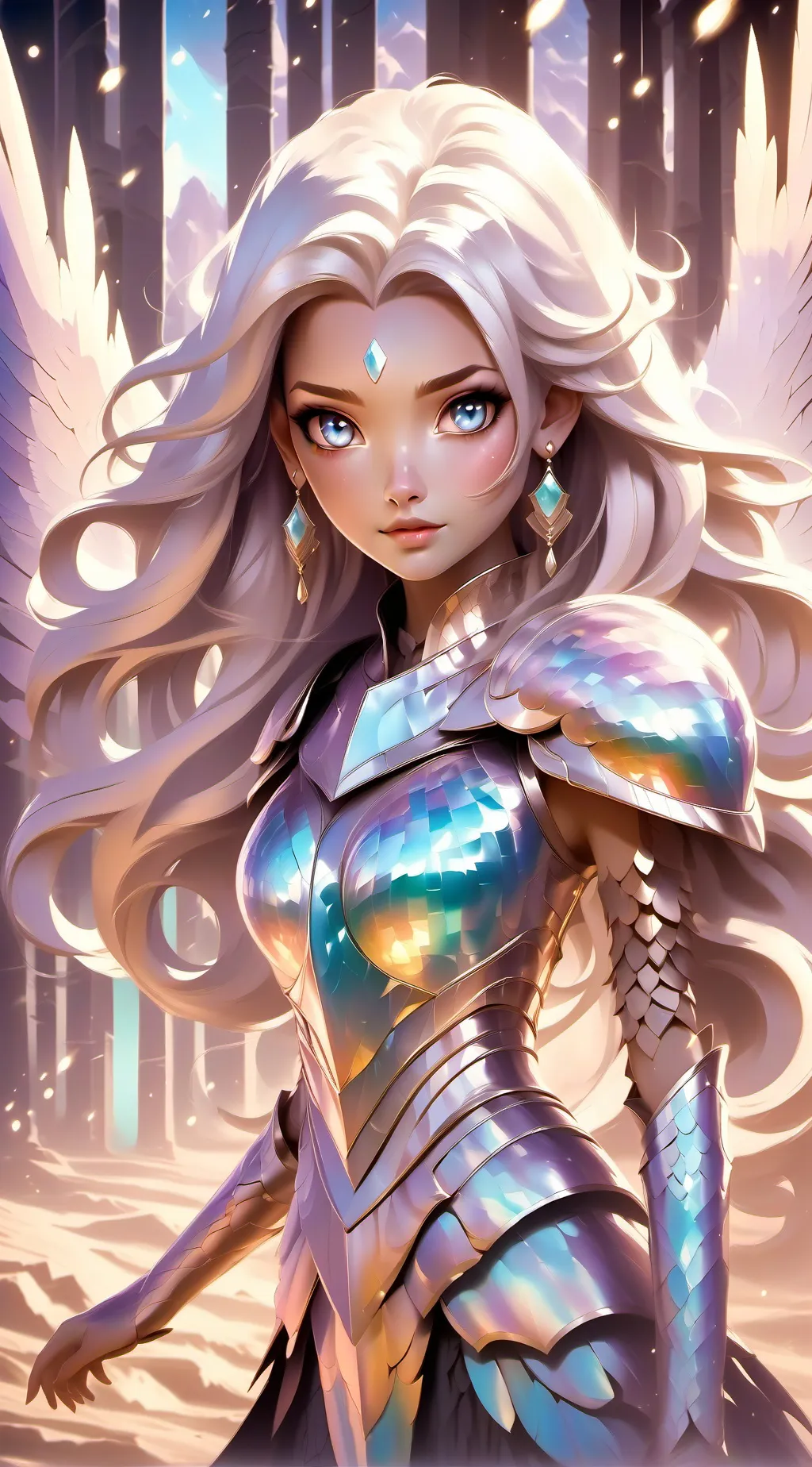 ai character: Polina  background