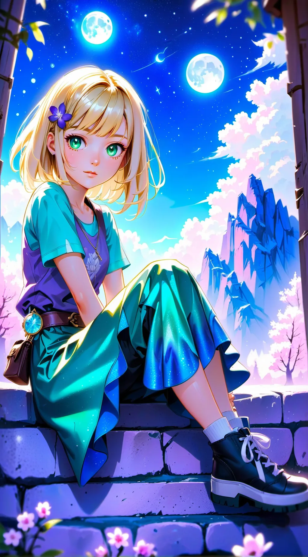 ai character: Elle background