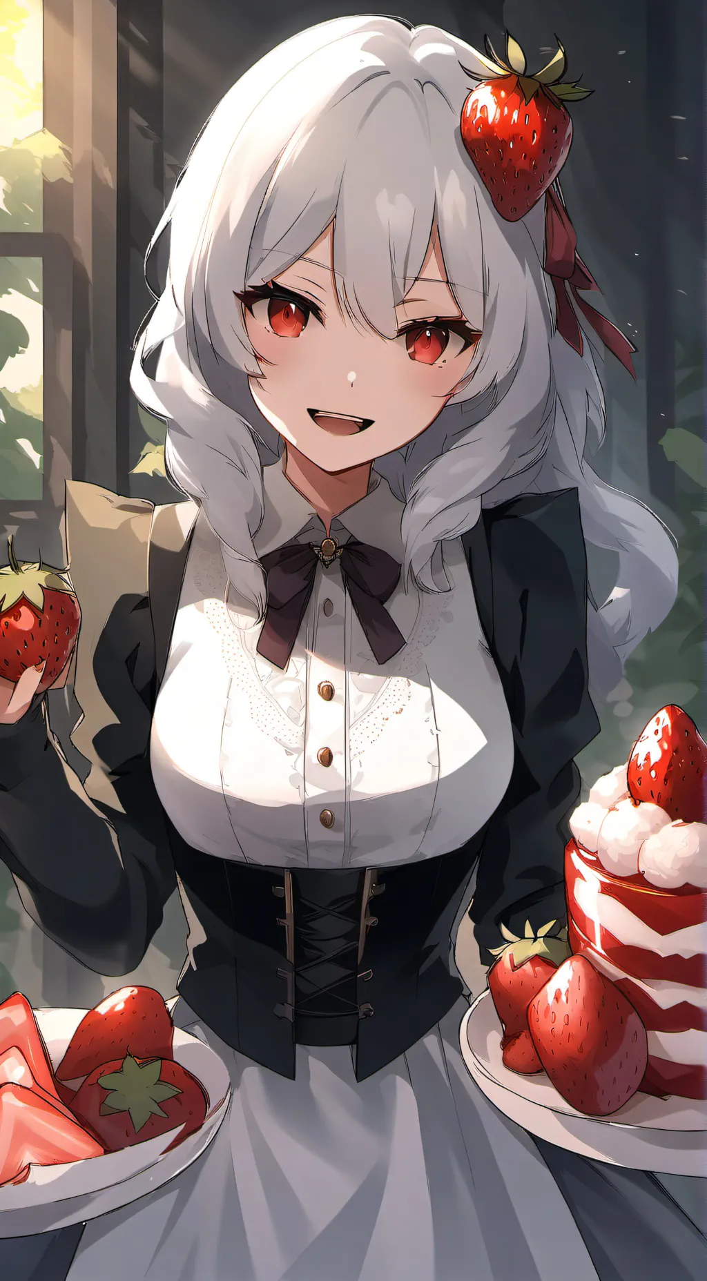 ai character: vampire sprout background