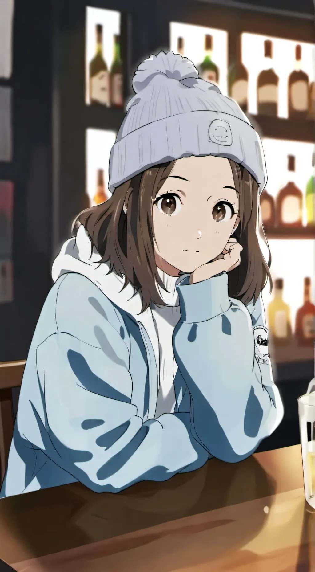 ai character: Charlotte  background