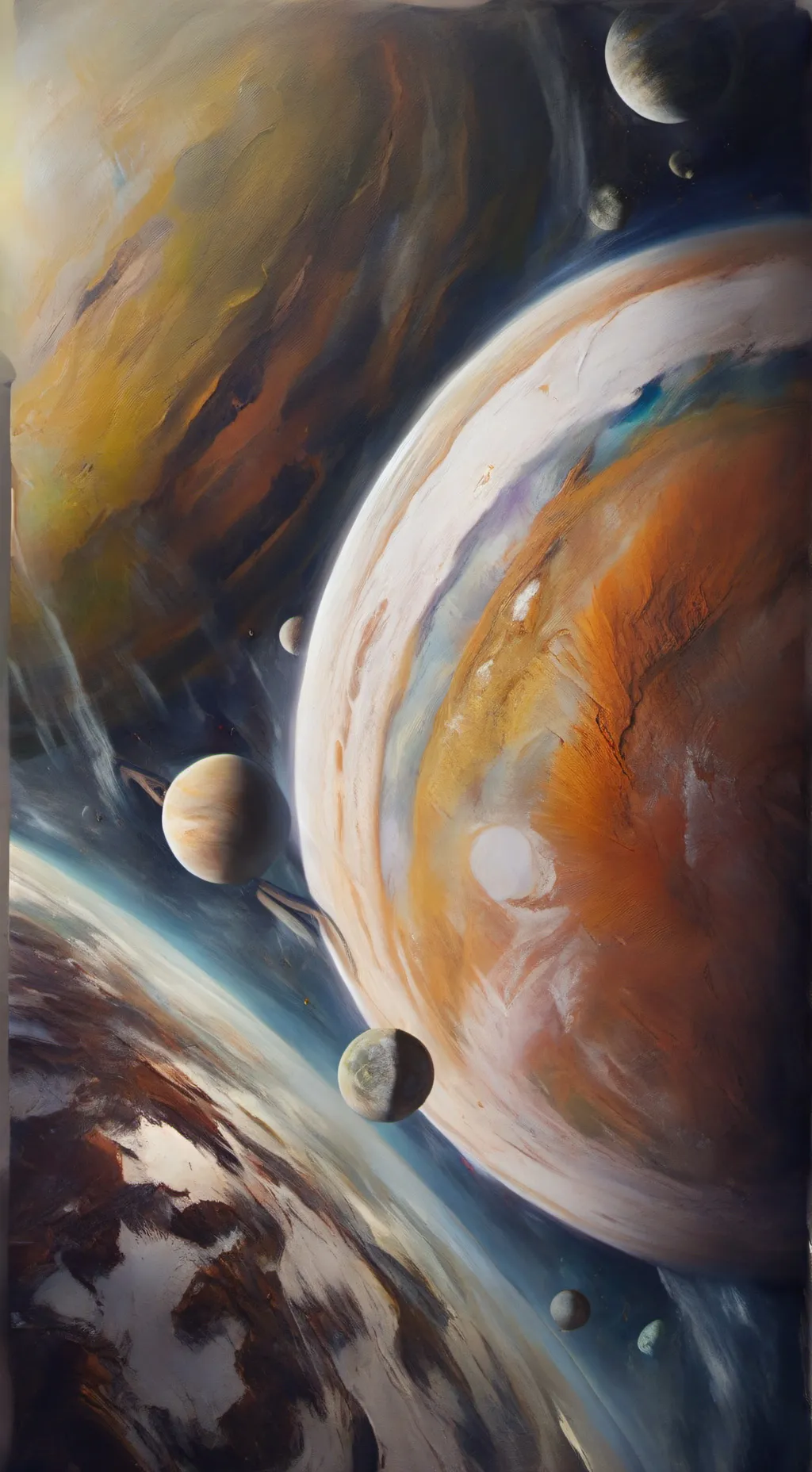 ai character: Create a Planet background