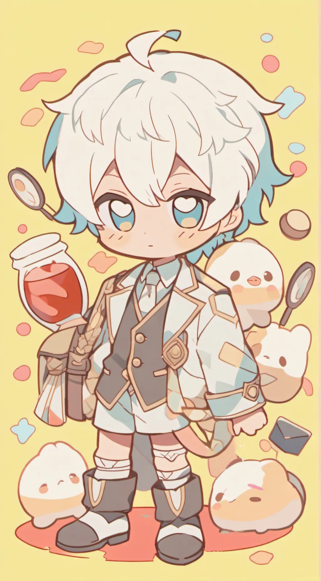 ai character: Harvey background