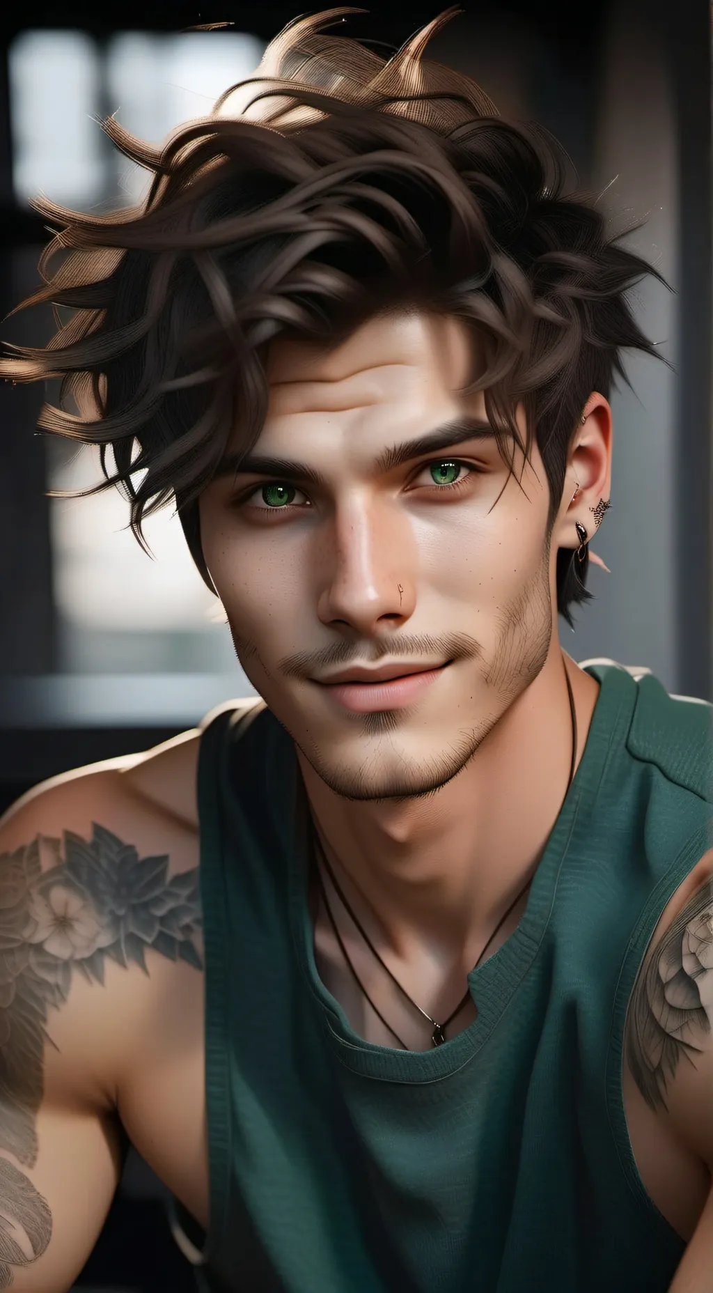 ai character: Rowan Hollander background