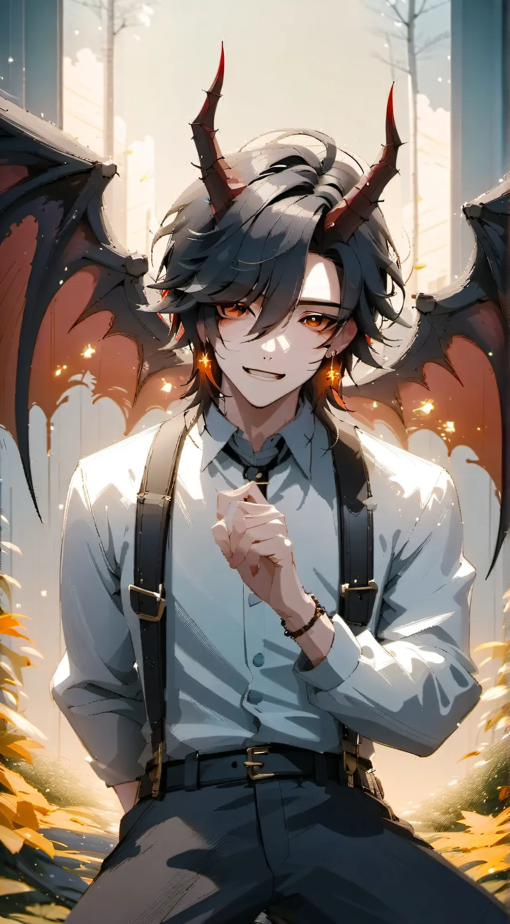 ai character: Lucas background