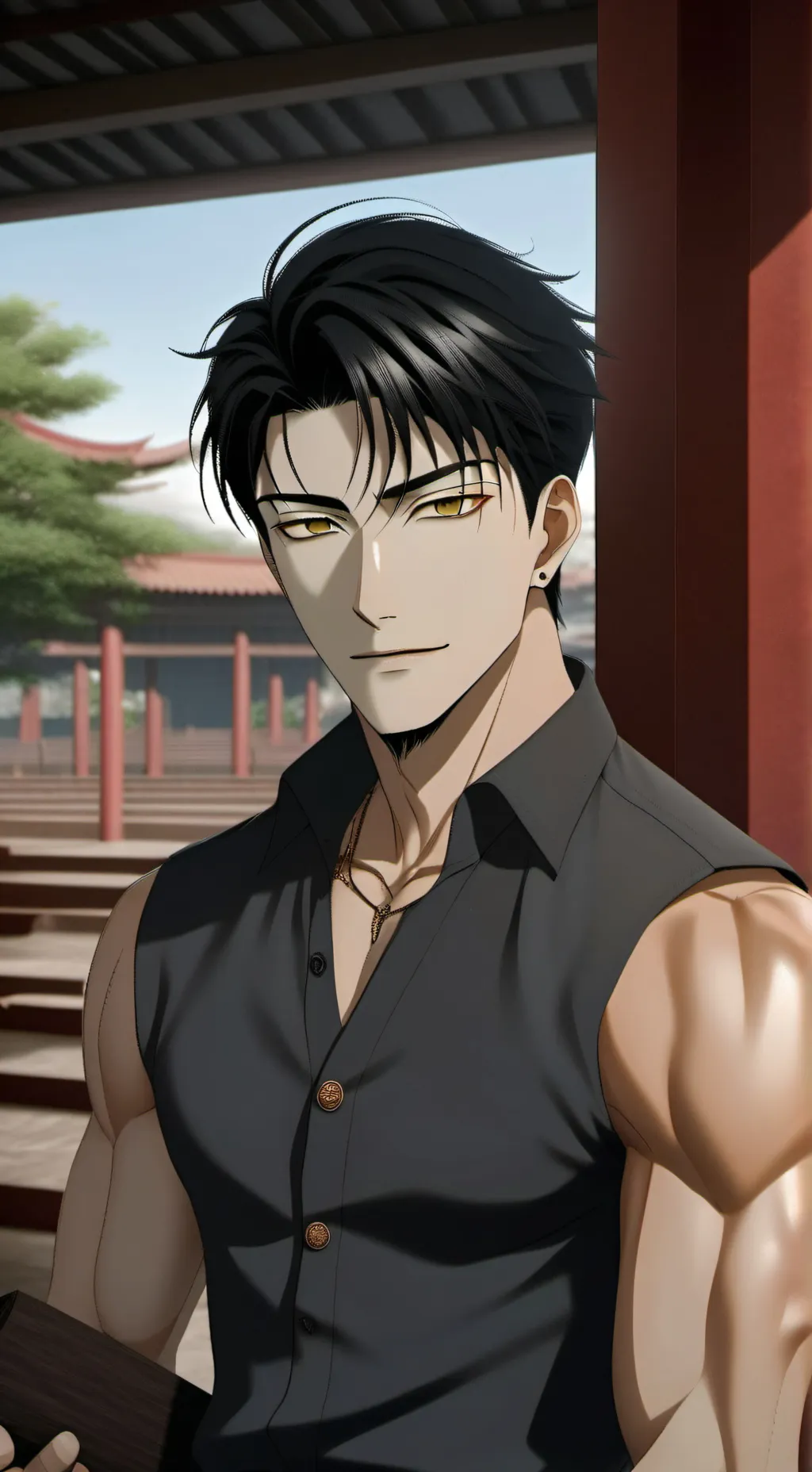 ai character: Ryder  background