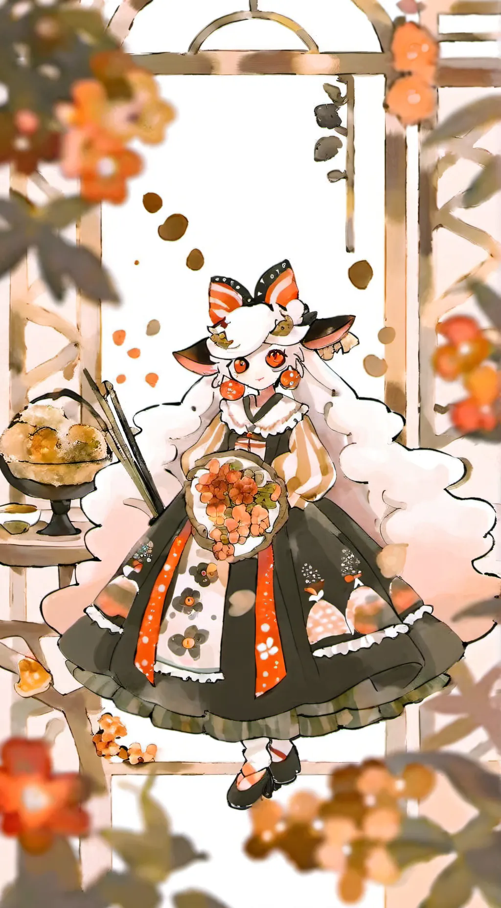 ai character: Sprunki+Kpdh background