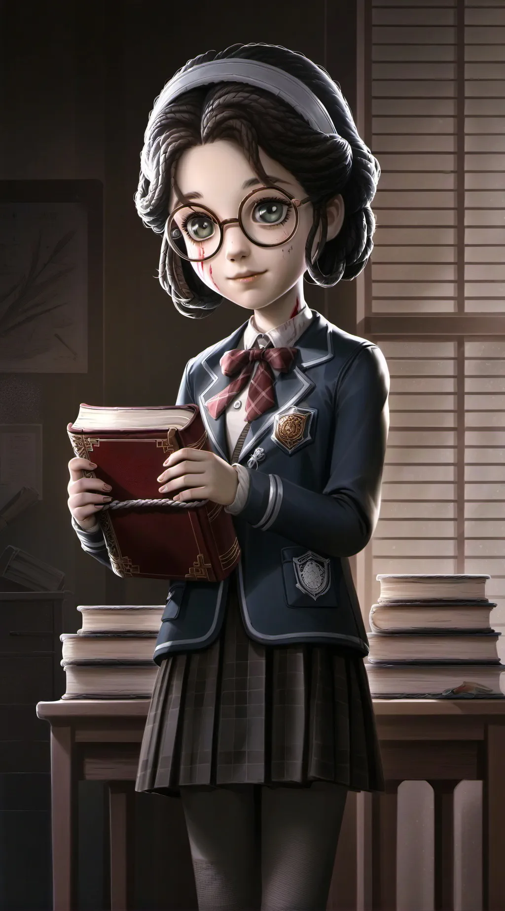 ai character: Mrs Mandy  background