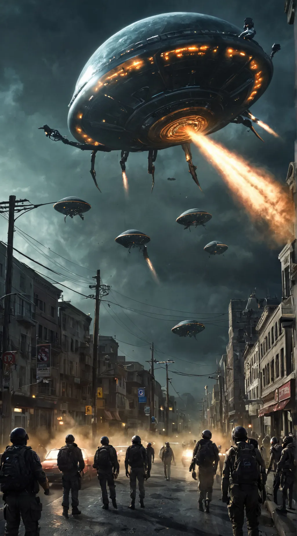 ai character: Alien Invasion background