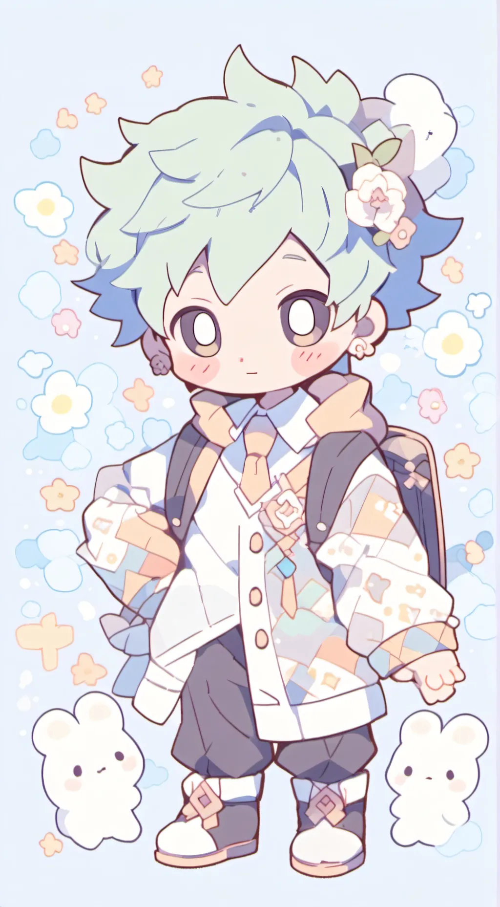 ai character: Simon background