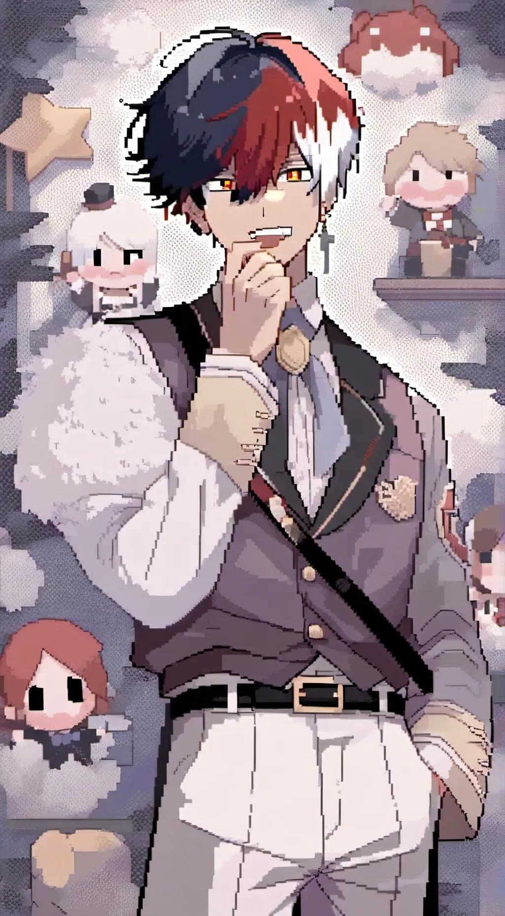 ai character: Todoroki background