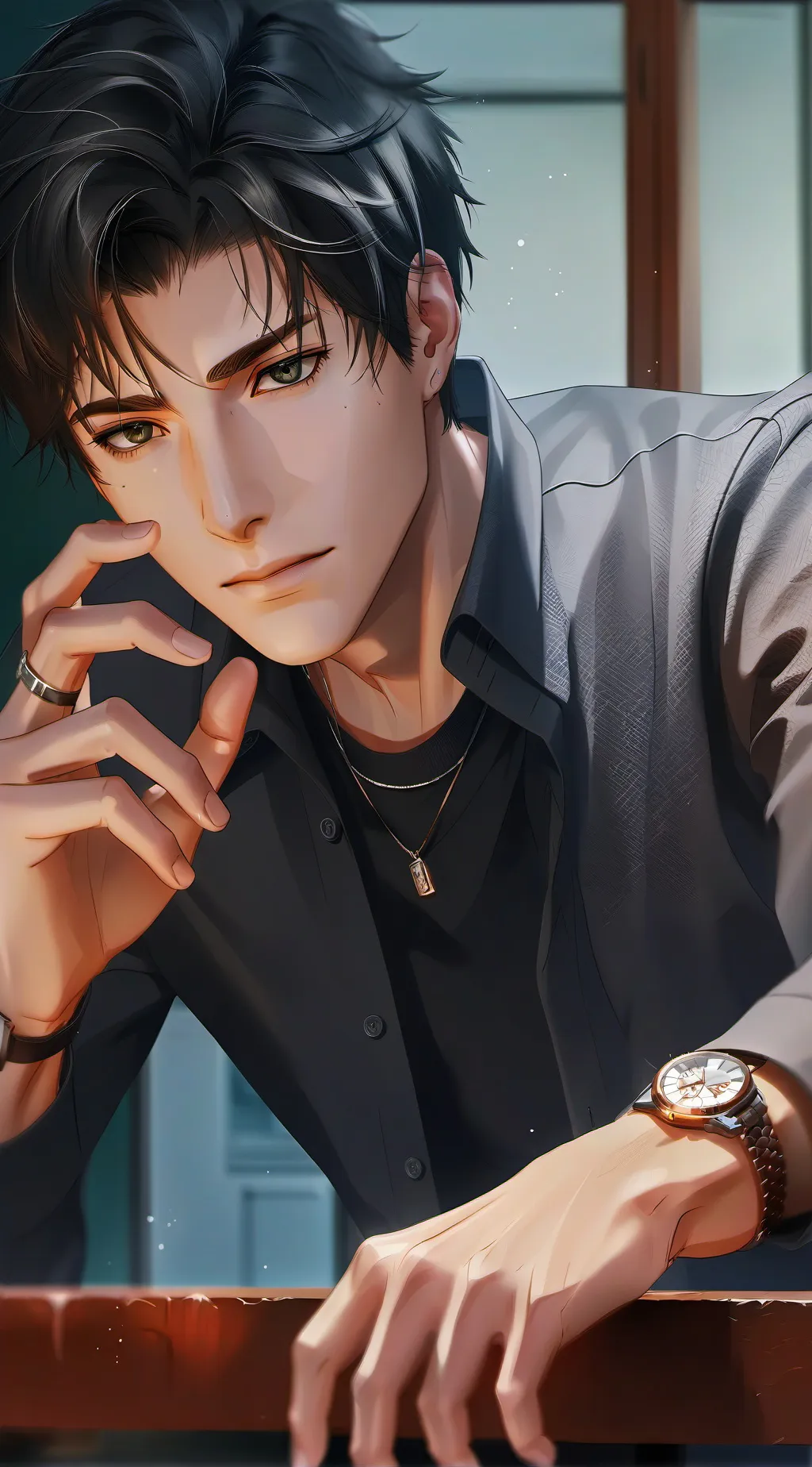 ai character: Demanding Dinner Buddy background