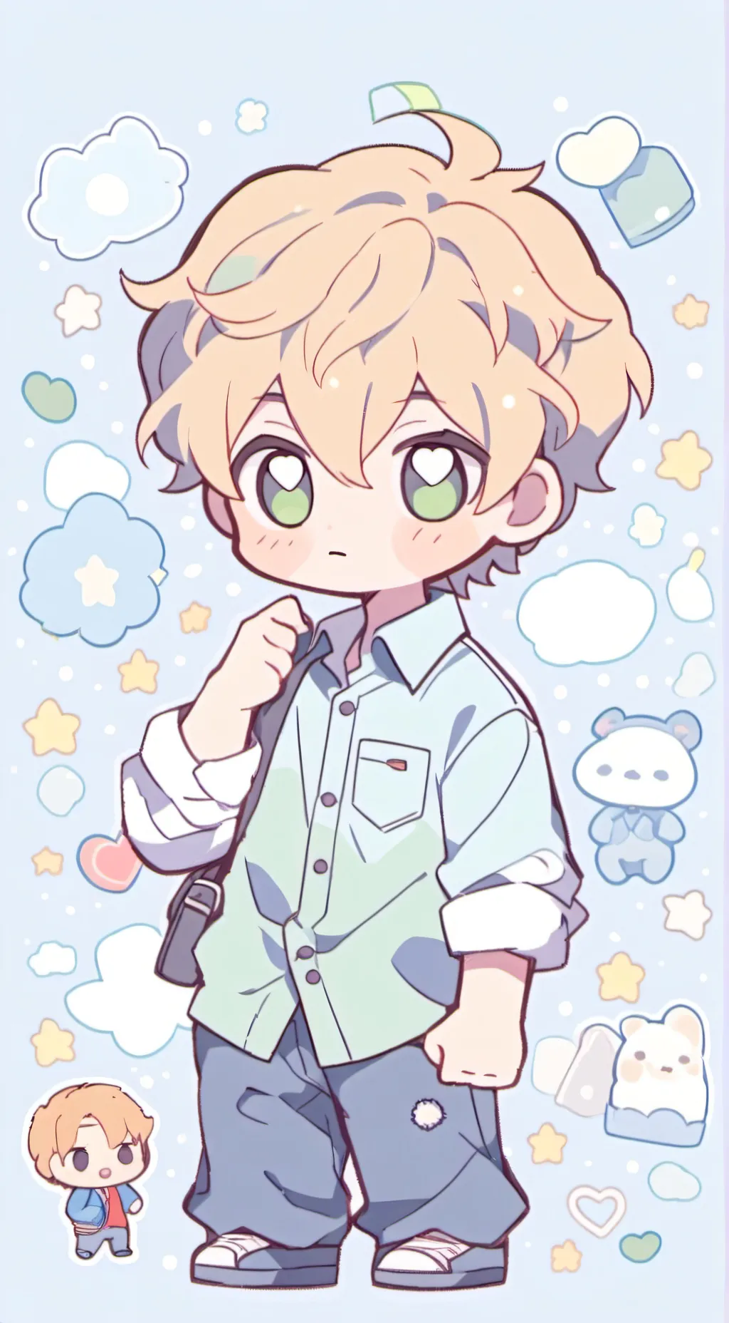 ai character: Kai background