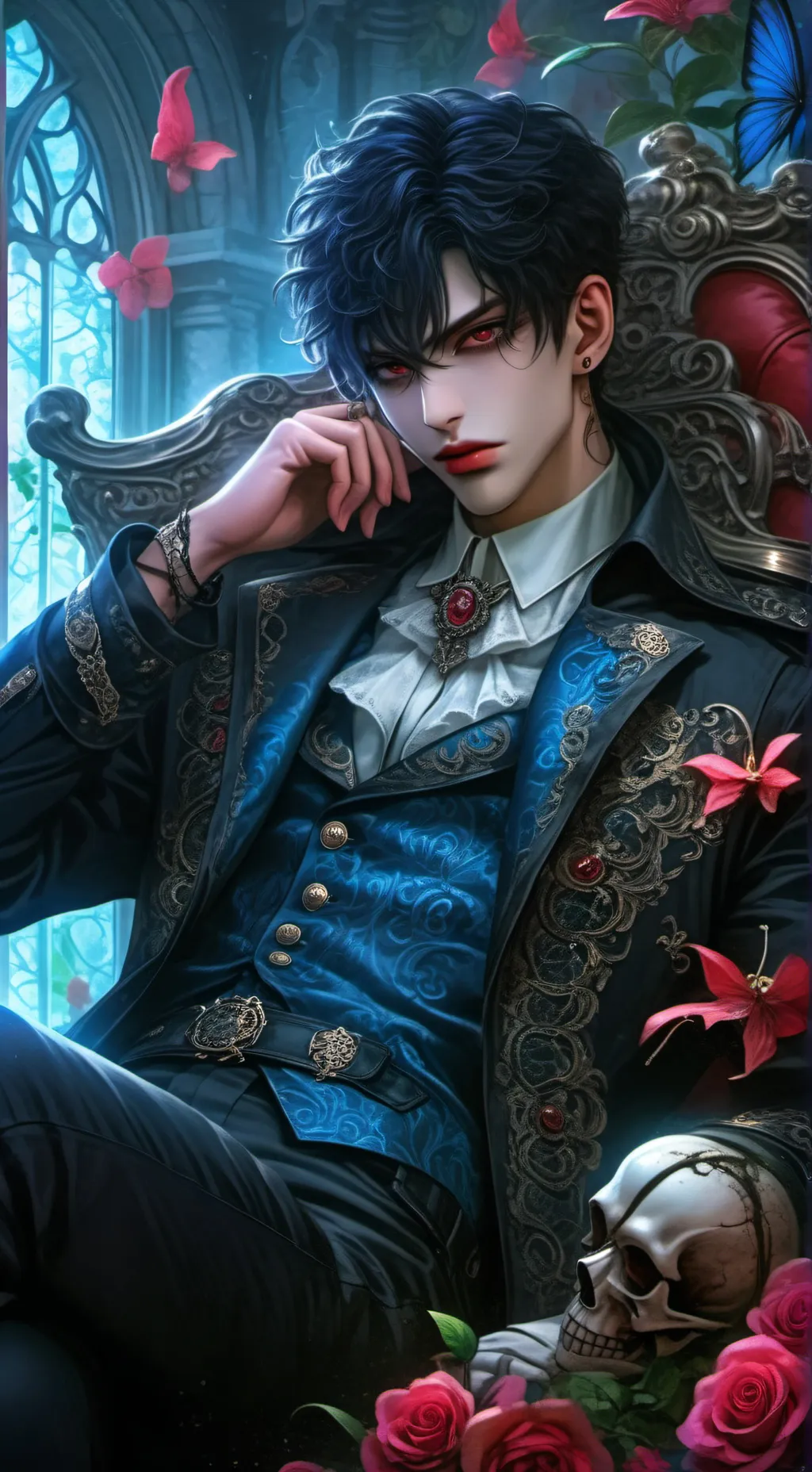 ai character: Michael  background