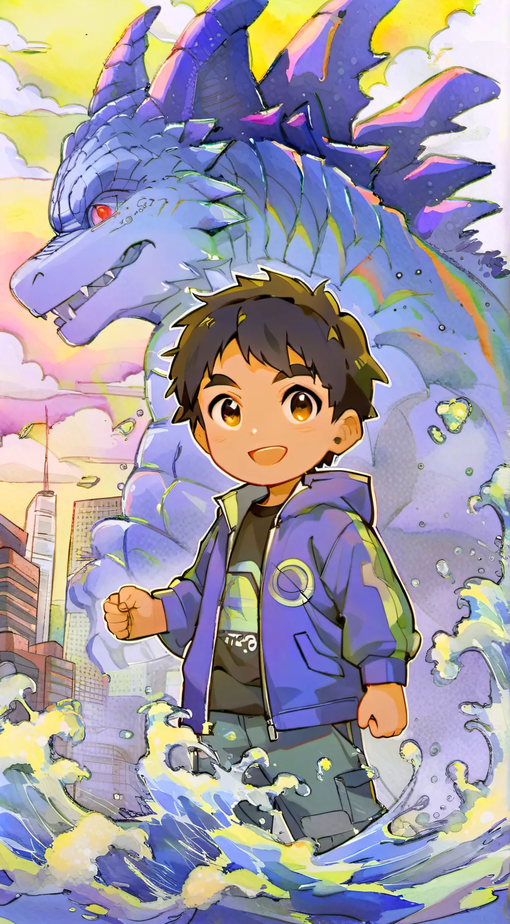 ai character: Kayden background