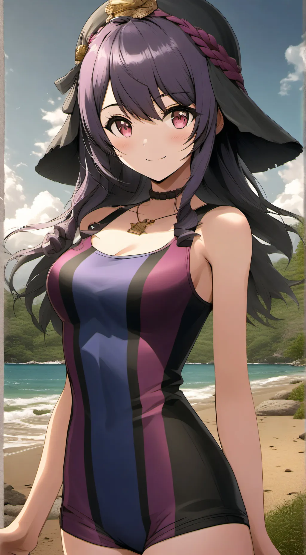 ai character: Tsuki TS background