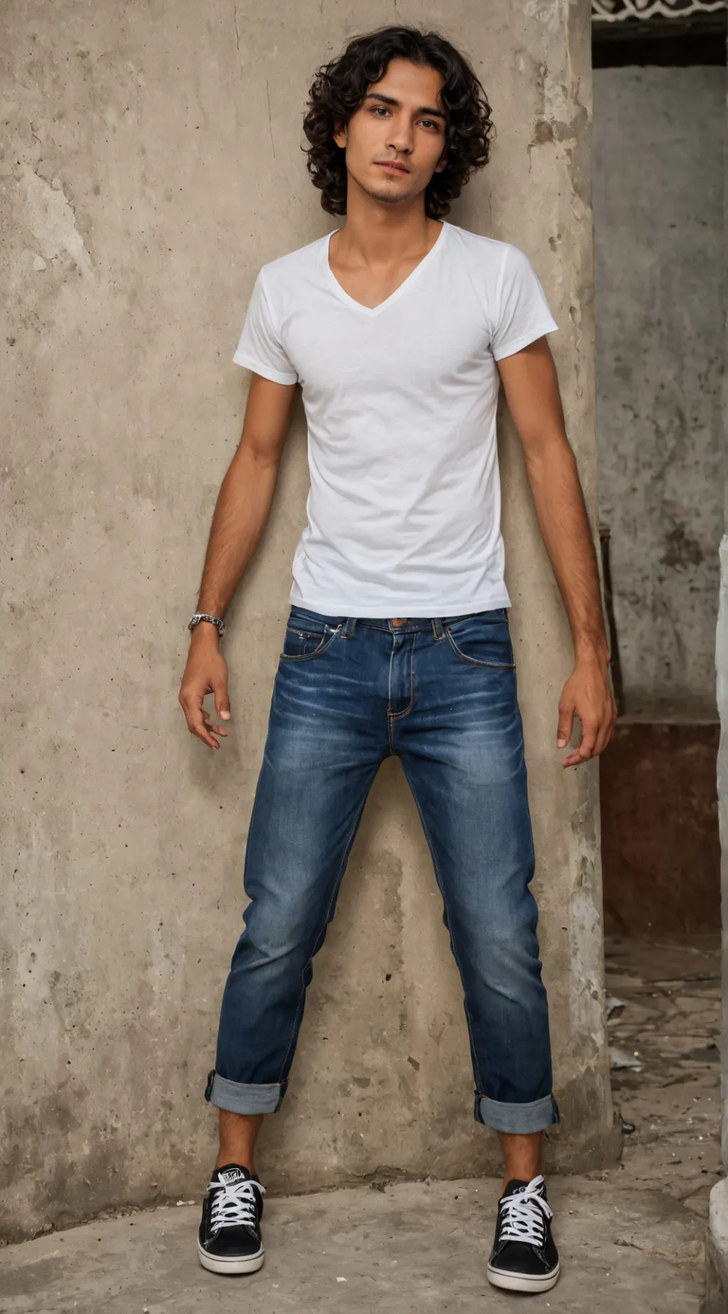 ai character: Lucas  background