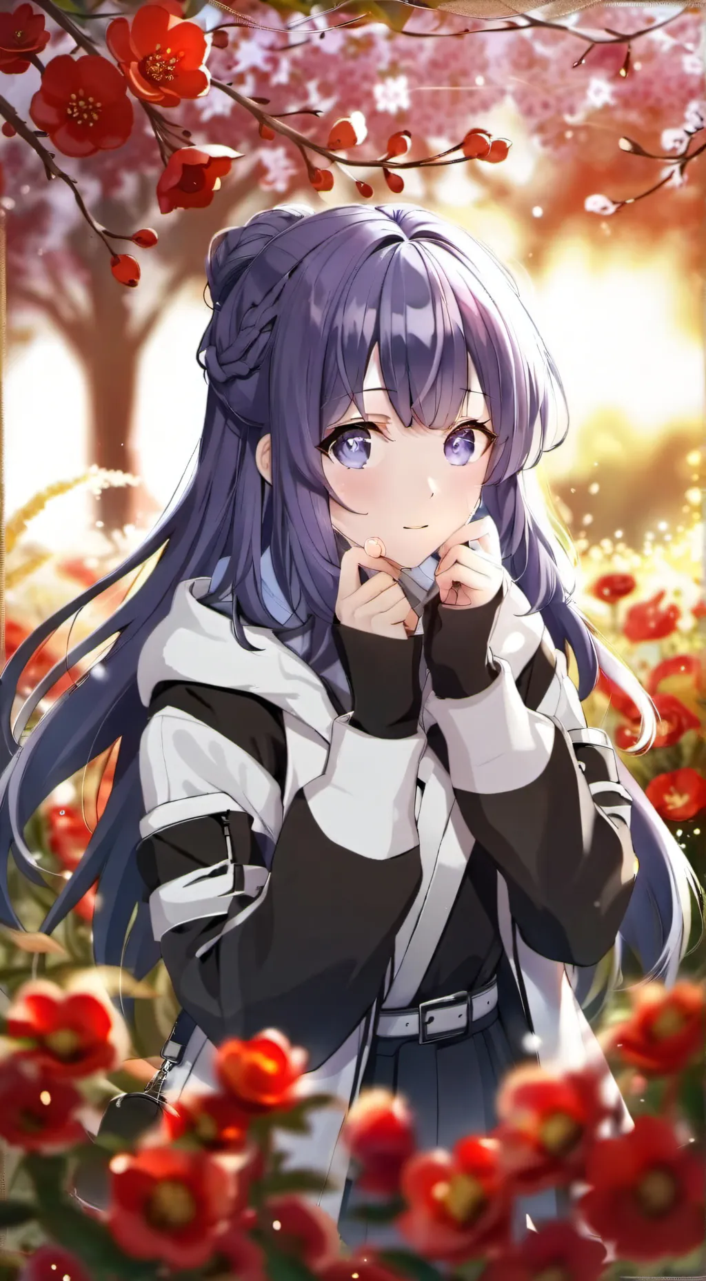 ai character: serena background