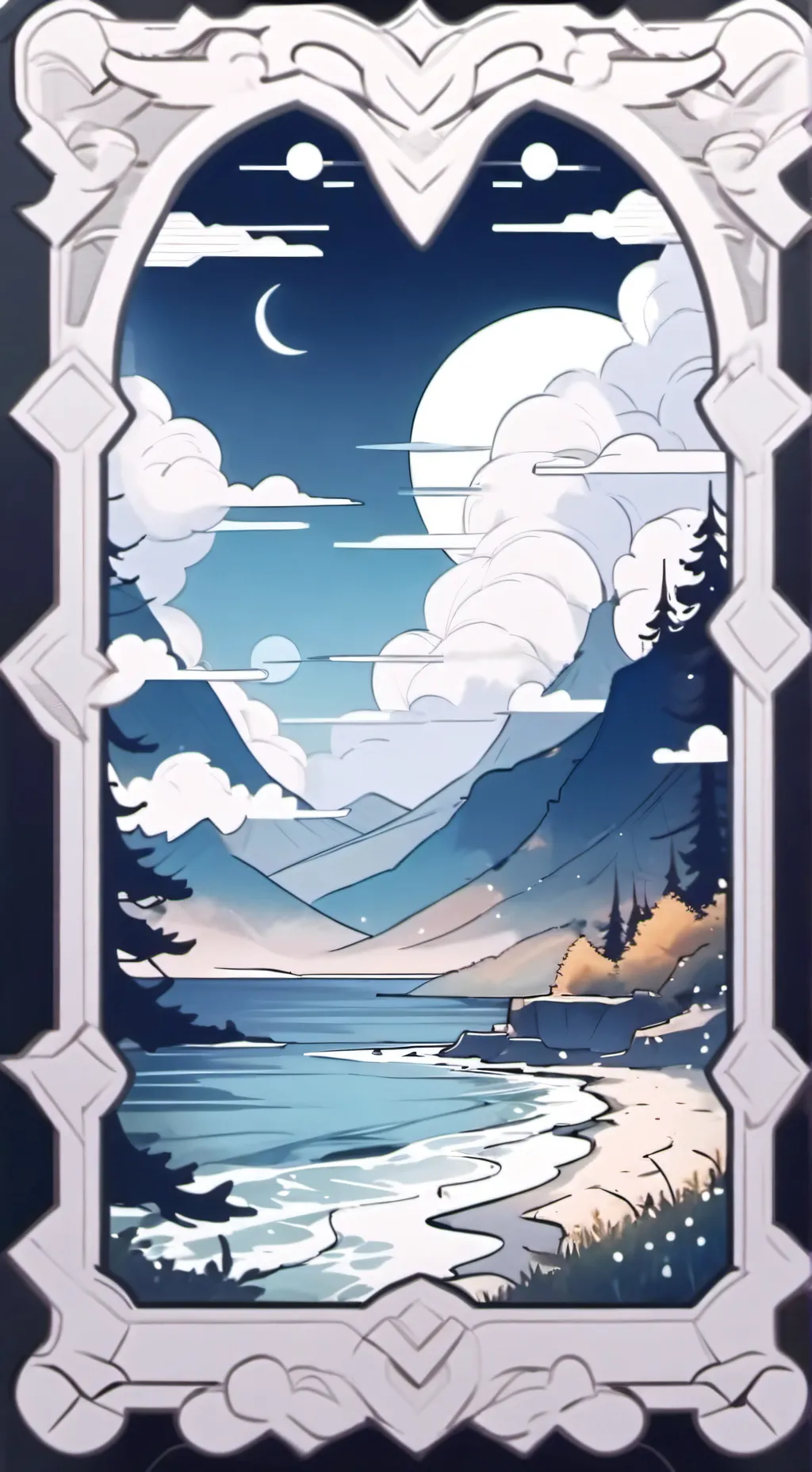 ai character: voltei background