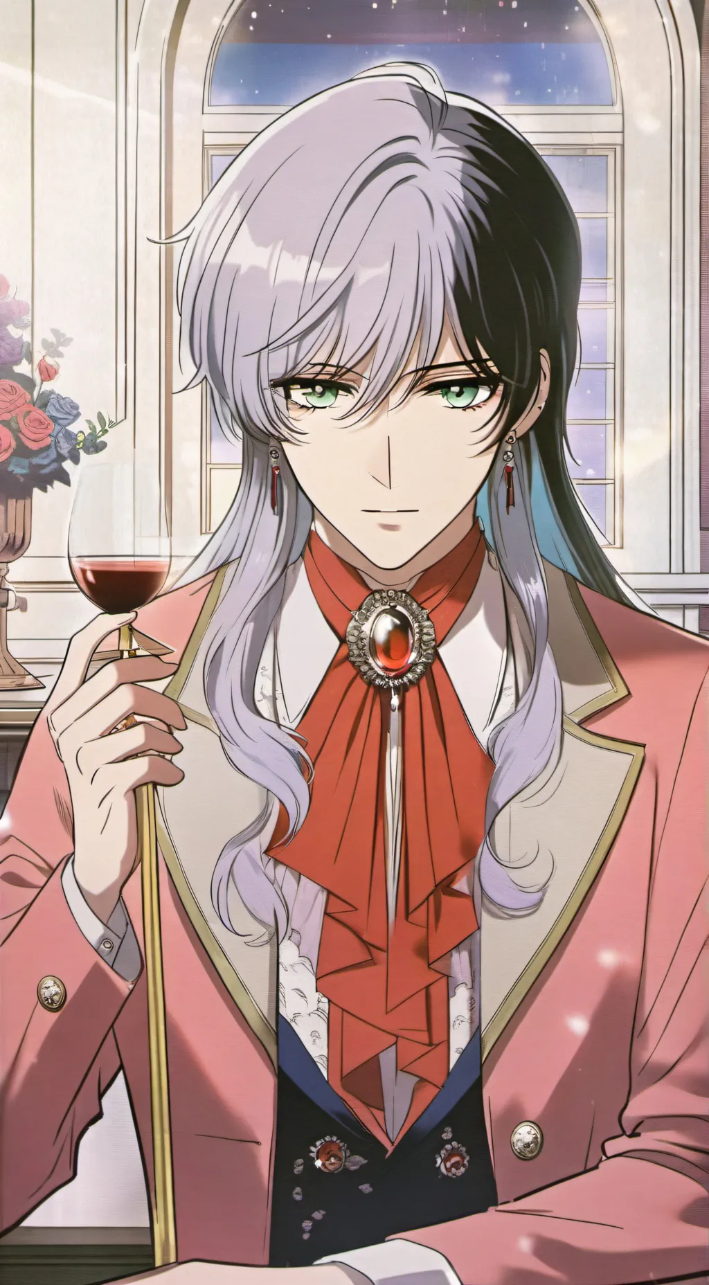 ai character: vampire  background