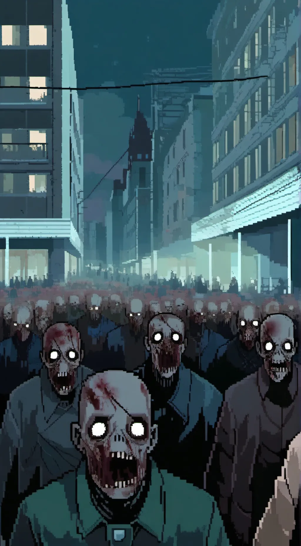 ai character: Zombie Apocalypse☣ background